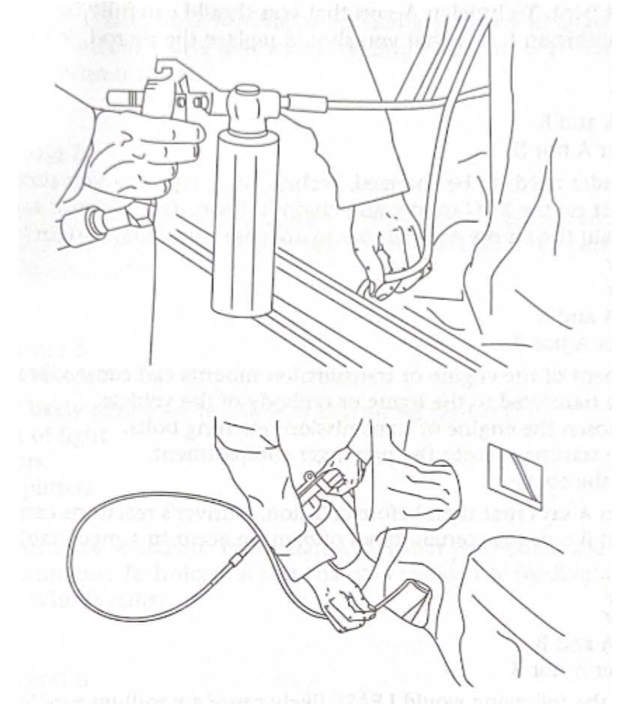 <p><span style="background-color: transparent;"><strong><span>In the figure shown, technician A says that corrosion prevention implies the lifetime of the vehicle. Technician B says that corrosion protection is not the same as rustproofing. Who is right?</span></strong></span></p><p><span style="background-color: transparent;"><span> A. A only</span></span></p><p><span style="background-color: transparent;"><span> B. B only</span></span></p><p><span style="background-color: transparent;"><span> C. Both A and B</span></span></p><p><span style="background-color: transparent;"><span> D. Neither A nor B </span></span></p>