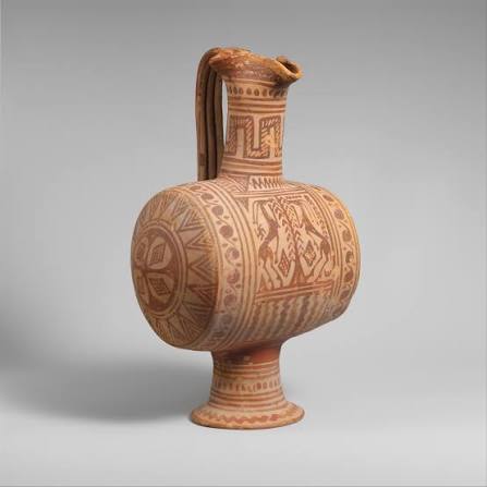 <p>Barrel-Shaped Oinochoe (Jug)</p>