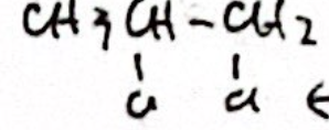 <p>CH3CHClCH2Cl (a vicinal dihalide)</p>
