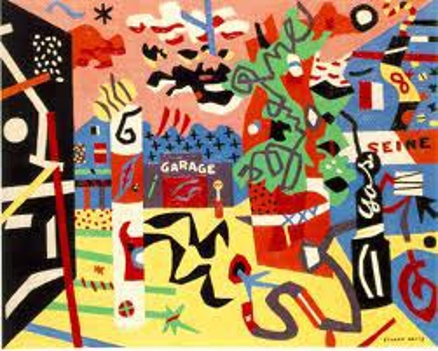 <p>stuart davis</p>