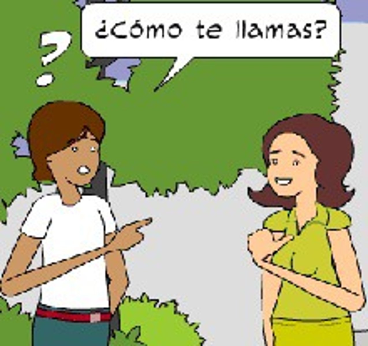 <p>You call yourself... (Tú)</p>