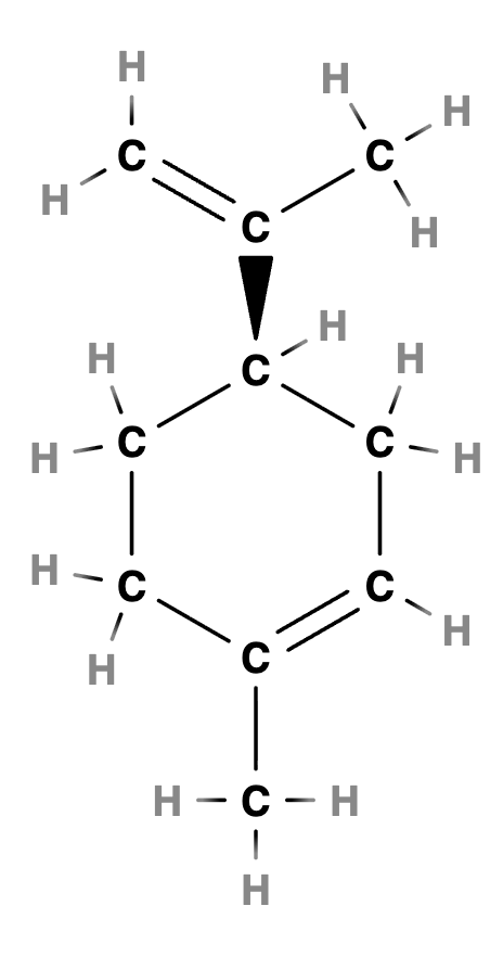 Limonine: C10H16