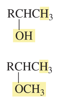 <p>Electrophile: H+</p><p>Nucleophile: Alcohol</p><p>Addition Type: Syn and anti</p>