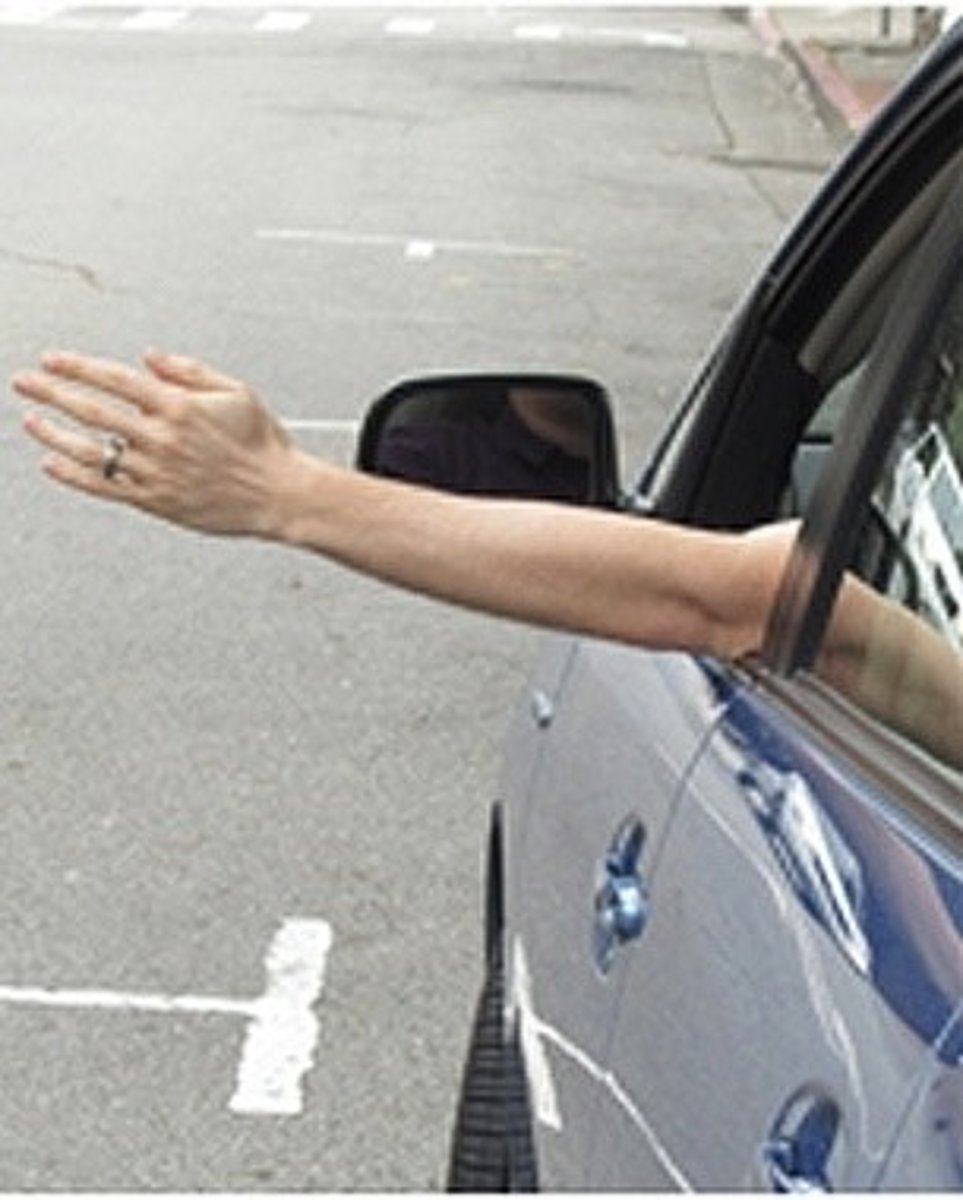 <p>left turn</p>