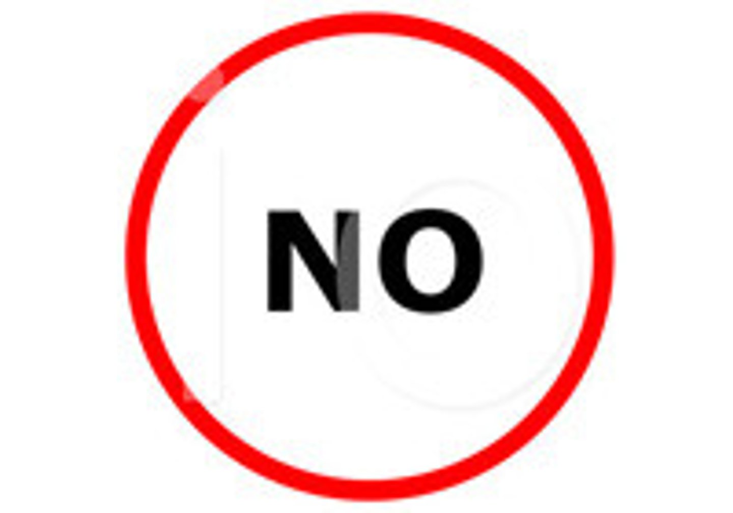 <p>no, not</p>
