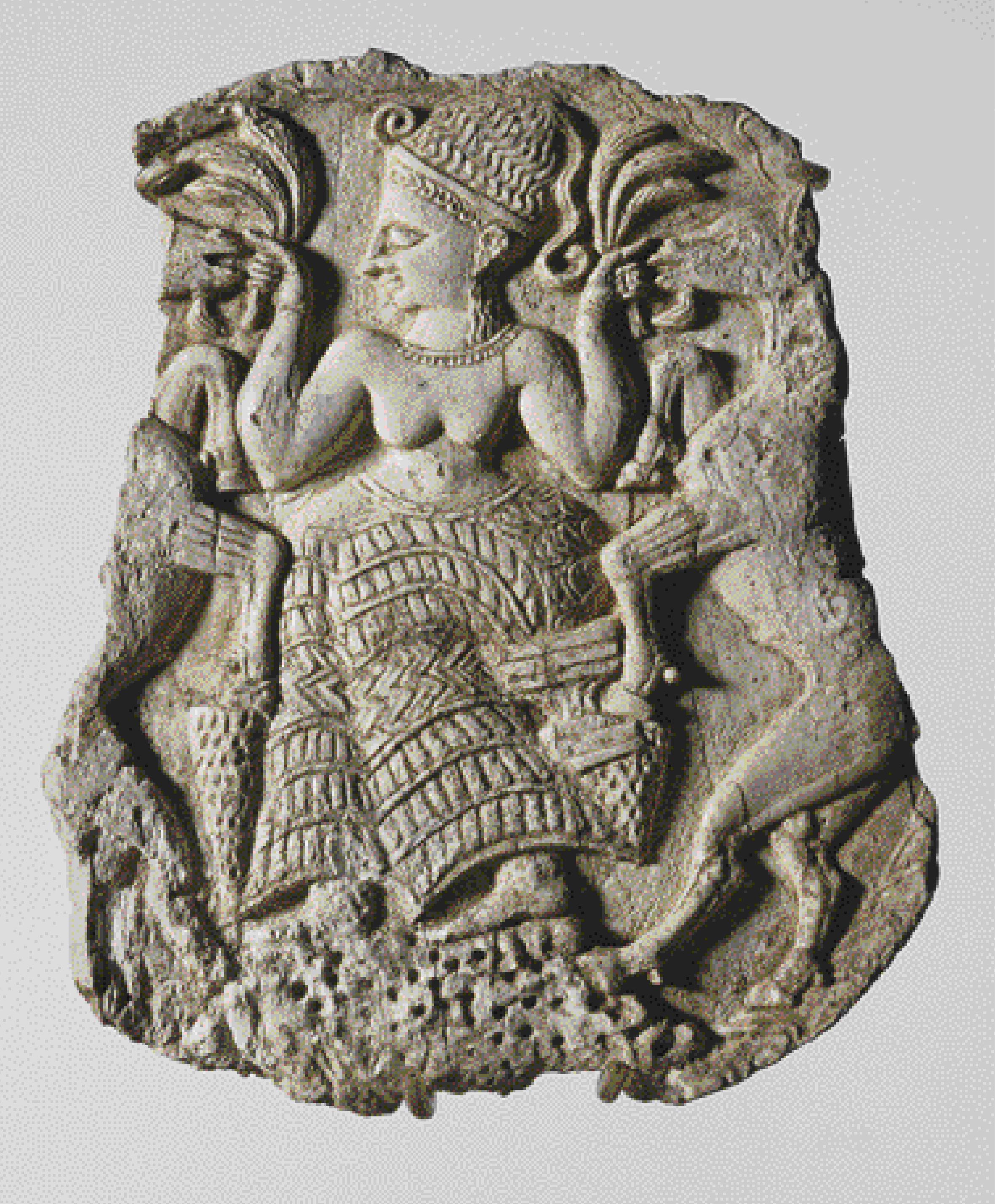 <p>Royal Ancestor statues, Qatna</p>