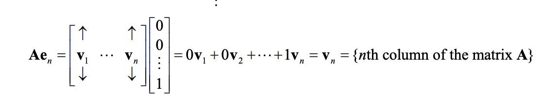 <p>v<sub>n</sub></p><p>nth column of matrix A</p>