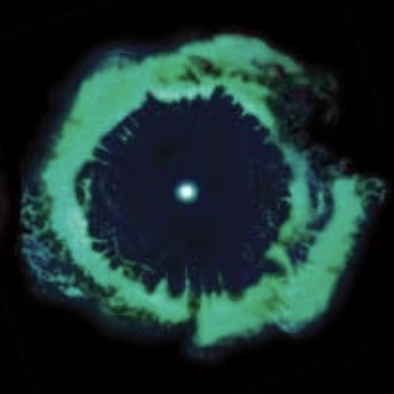 <ol><li><p><span style="background-color: transparent;">The only place where hydrogen fusion is stable is in the core, everywhere else it's not. So like in the shell it’s unstable, so it’s short lived.</span></p></li><li><p><span style="background-color: transparent;">So all this fusion eventually ends, including the carbon core</span></p></li><li><p><span style="background-color: transparent;">The star has a weak grip on its outer layers</span></p></li><li><p><span style="background-color: transparent;">The outer layers are ejected into space, creating a huge shell of gas expanding away from the now exposed carbon core</span></p></li></ol><p></p>