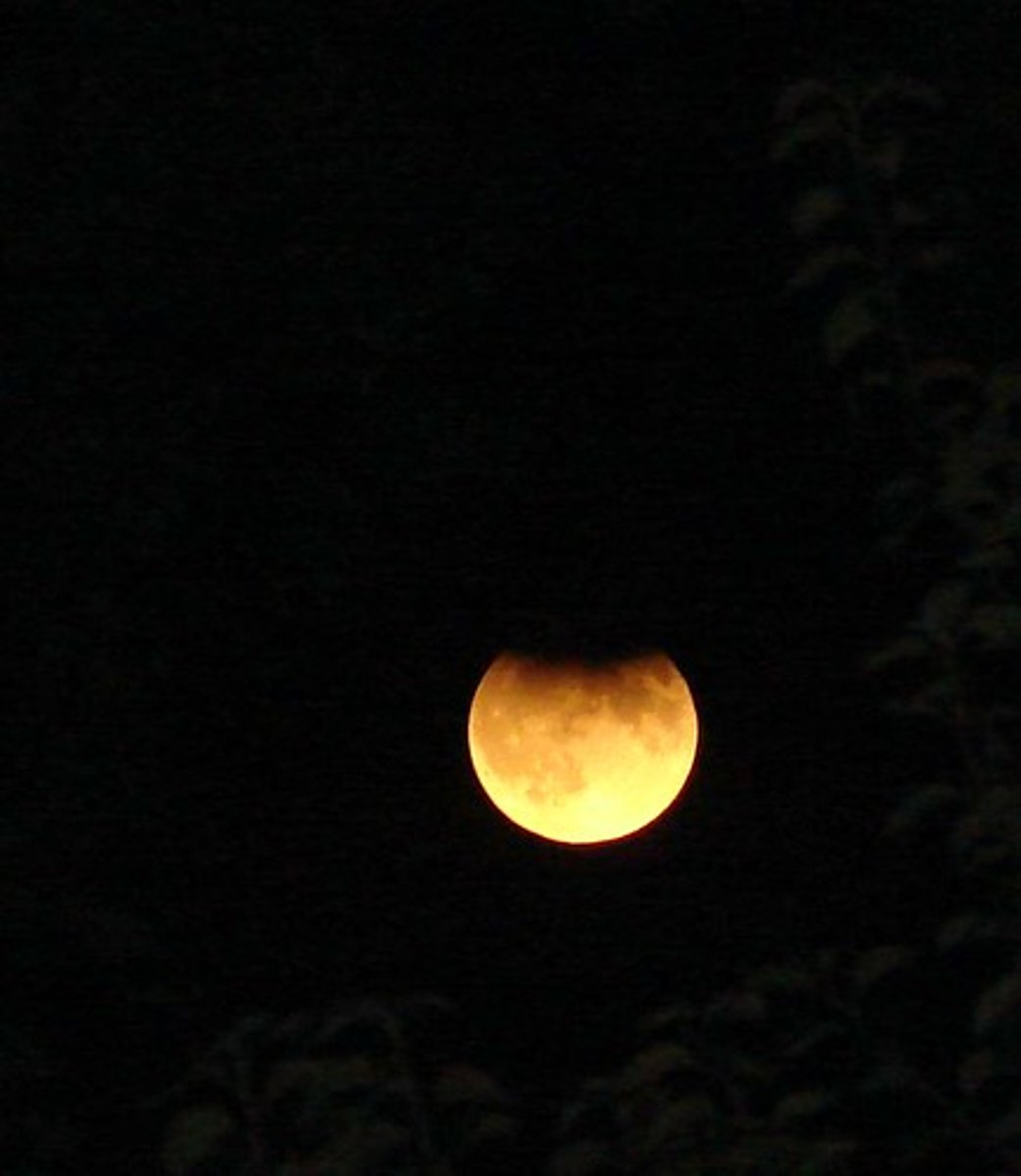 <p>a lunar eclipse during which the Moon becomes only partially covered by Earth's umbral shadow</p>