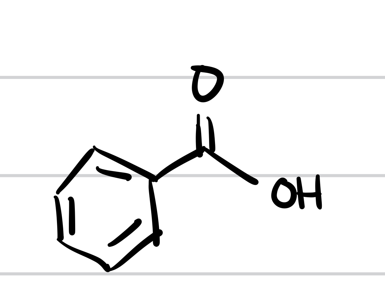 <p>The double O bond adds to the methyl, and so does the OH </p>