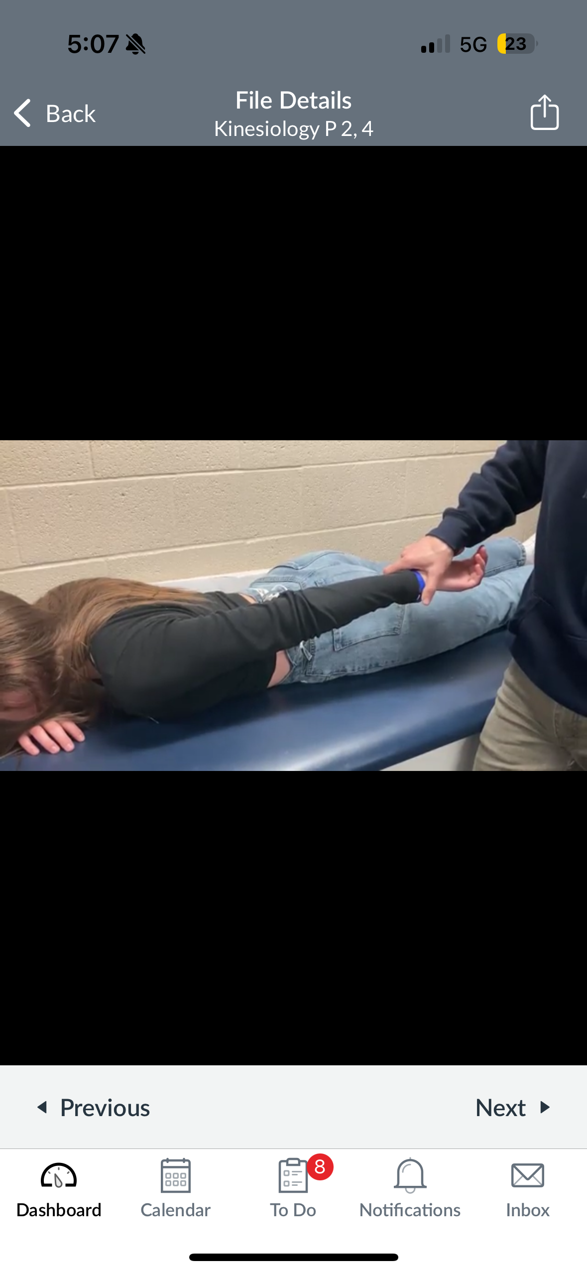 <p>A manual muscle test that assesses the strength of the latissimus dorsi muscle by having the patient adduct and extend the arm against resistance. </p>