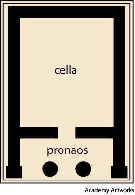 <p>Pro-naos (porch)</p>