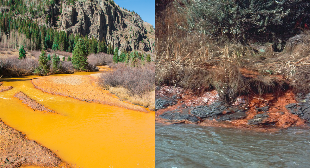 <ul><li><p>natuarly occurring in the ground (dissolves into the groundwater)</p></li><li><p>mining waste</p></li></ul><p></p>