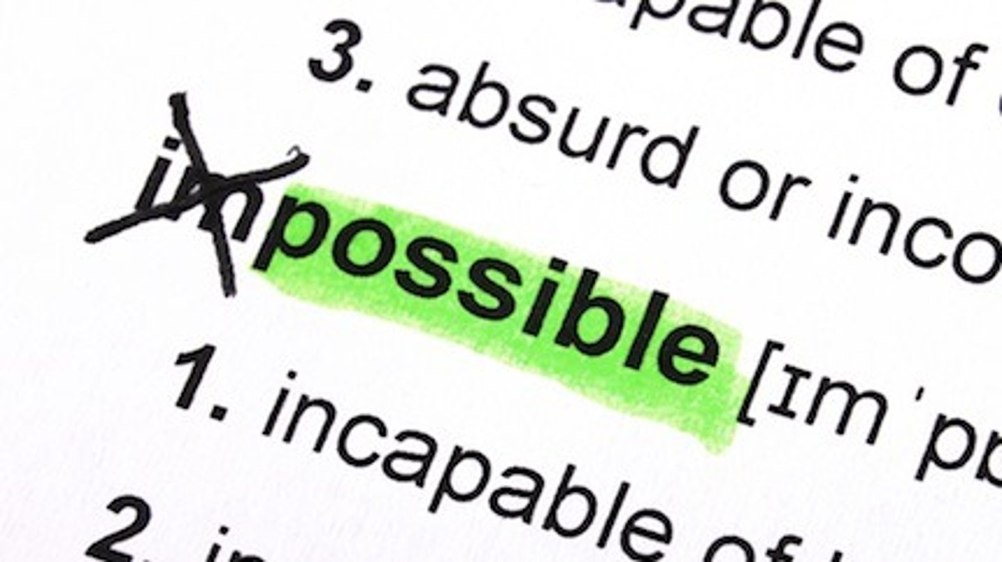 <p>to do whatever is possible</p>