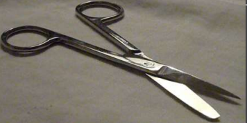 <p>Used to cut and dissect fascia and muscle One blunt tip and one sharp tip</p>