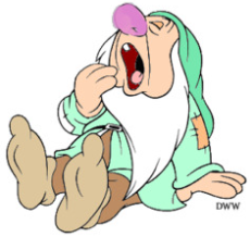 <p>sleepy </p>