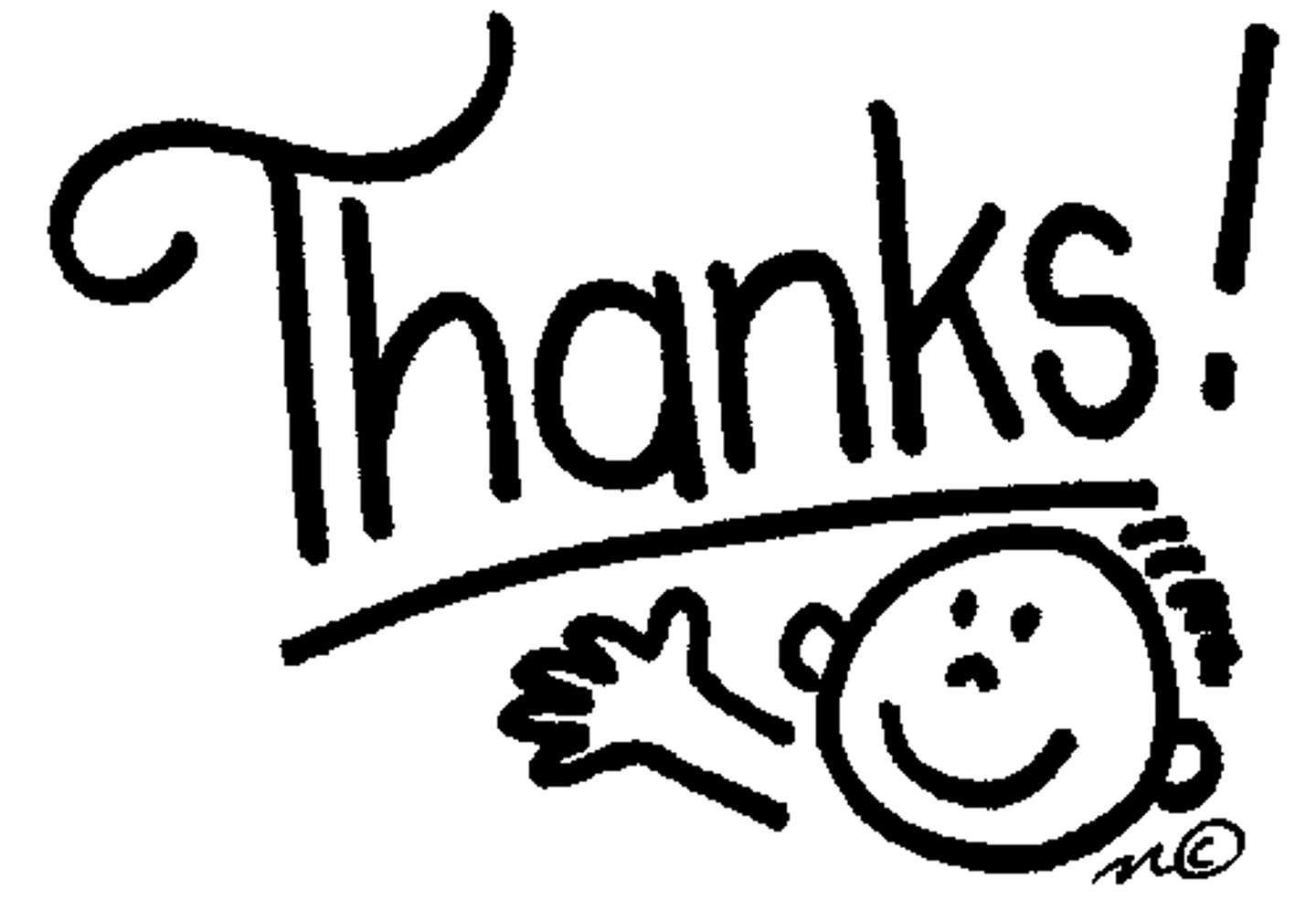 <p>Thanks. (casual)</p>