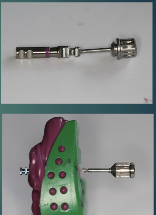 <p>transfer information from the pts mouth to the master model </p>