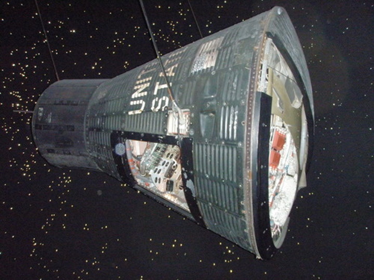 <p>A vehicle that is able to travel in space</p>