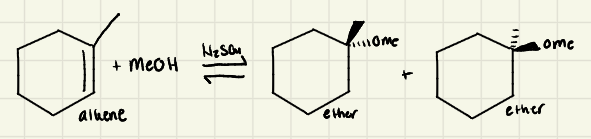 <p>alcohols → ester</p>
