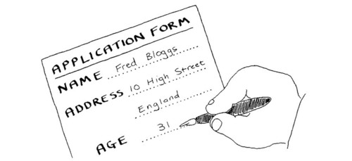 to complete (a form, a questionnaire, etc.)