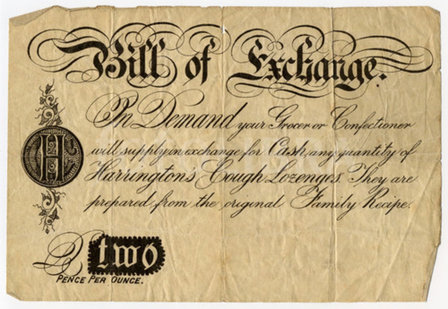 <p>A written order to a person requiring the person to make a specified payment to the signatory or to a named payee; a promissory note. First used by Chinese merchants along the Silk Road &amp; later adopted by the Song Dynasty.</p>