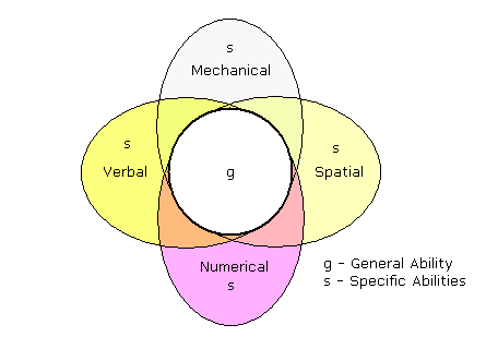 We have one general intelligence “g”