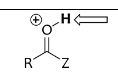 <p>Protonated Carbonyl Group</p><p>Z = H, C, OR, NH2, NHR, NR2</p>