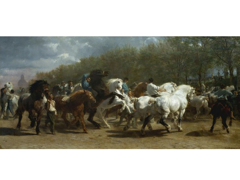 <p><em>The Horse Fair</em> </p>
