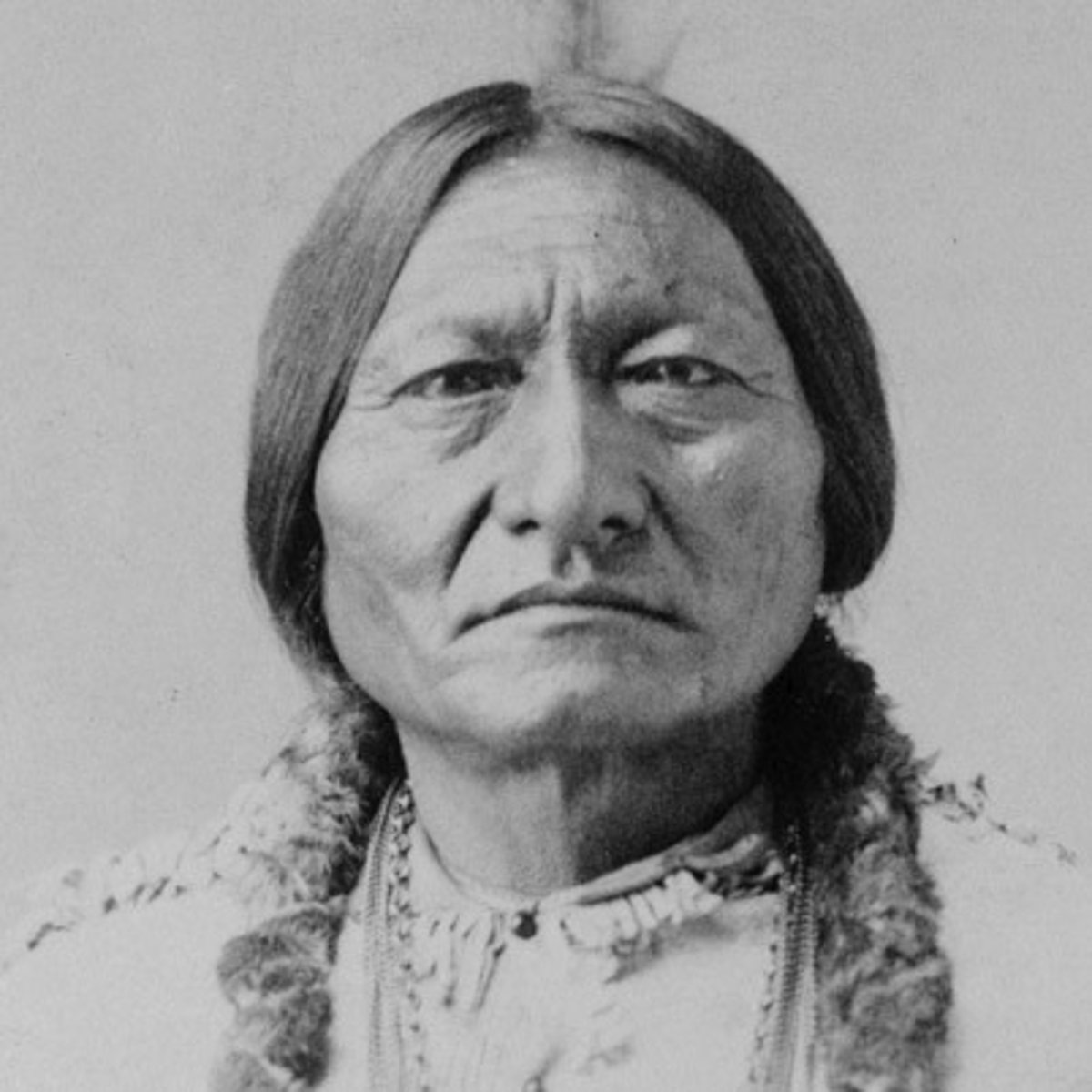 <p>THIS important Sioux leader never signed the treaty.</p>