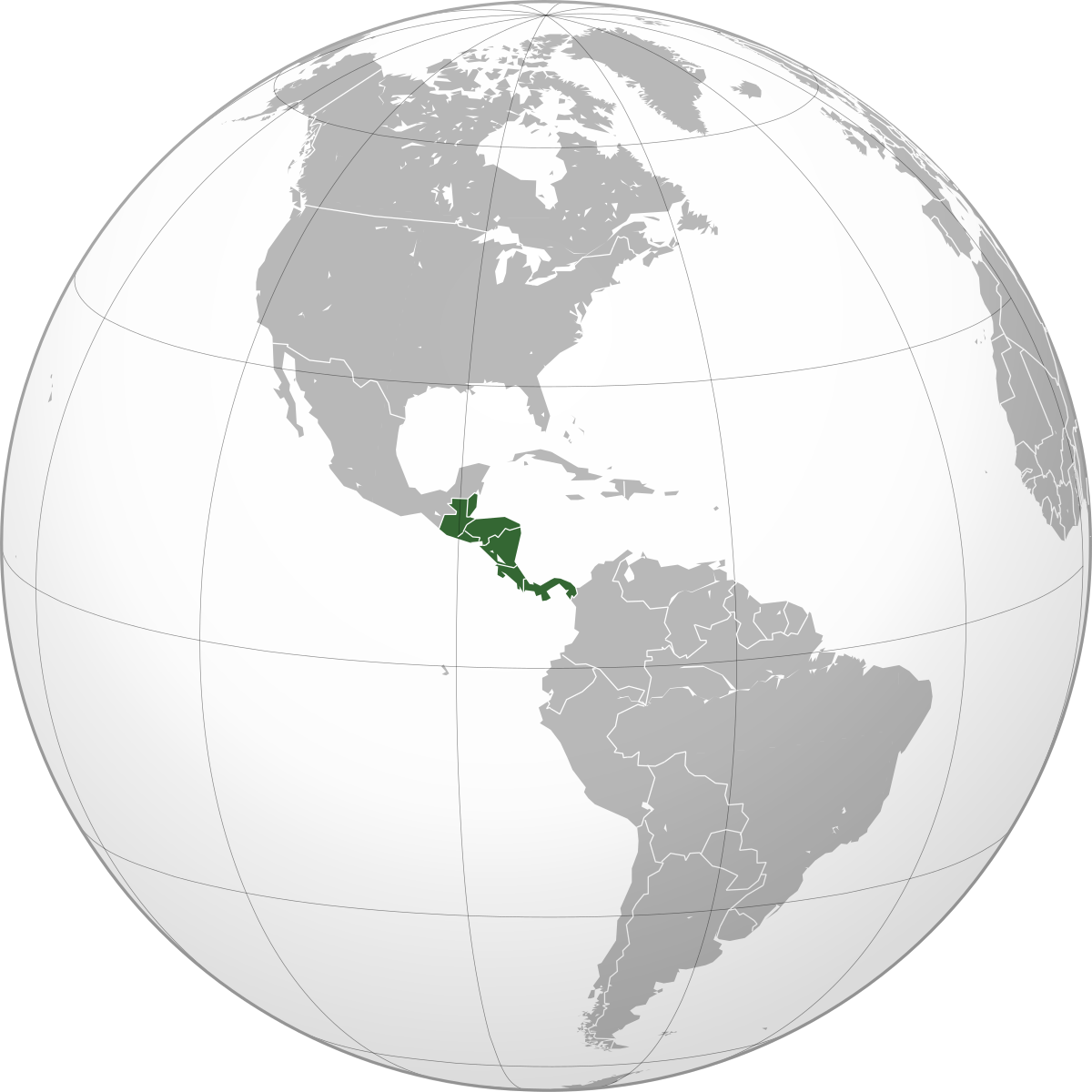 <p>Central America</p>