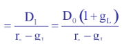 <p>a. A constant growth stock is a stock whose dividends are expected to grow at a constant rate gL forever</p><p>b. Gordon Growth Model (picture)</p>