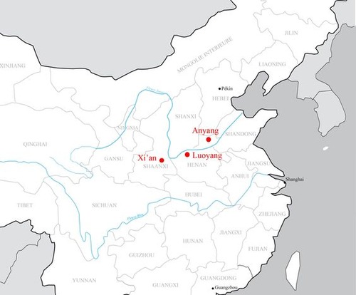 The ancient Chinese capital of the Shang dynasty.