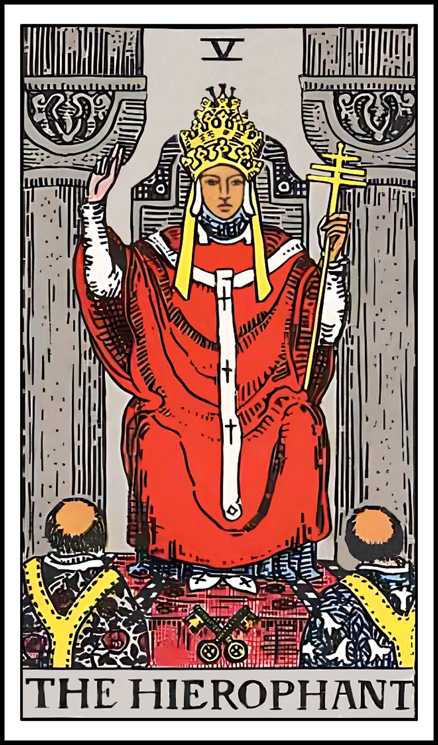 <p>the hierophant</p>