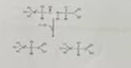 <p>the chemical reaction illustrated in the above figure</p>