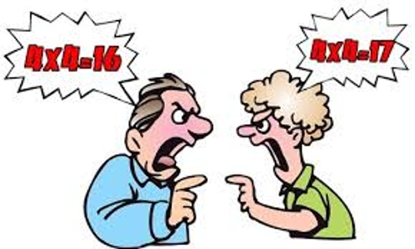 <p>tranh cãi ( với ai ) về</p>