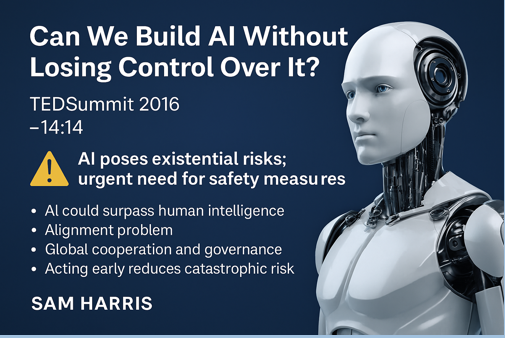 <p>main takeaway: AI requires global cooperation and governance </p>