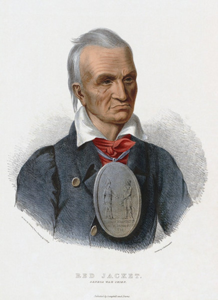 <p>A Seneca orator and chief known for his powerful speeches defending Native American rights and sovereignty.</p>