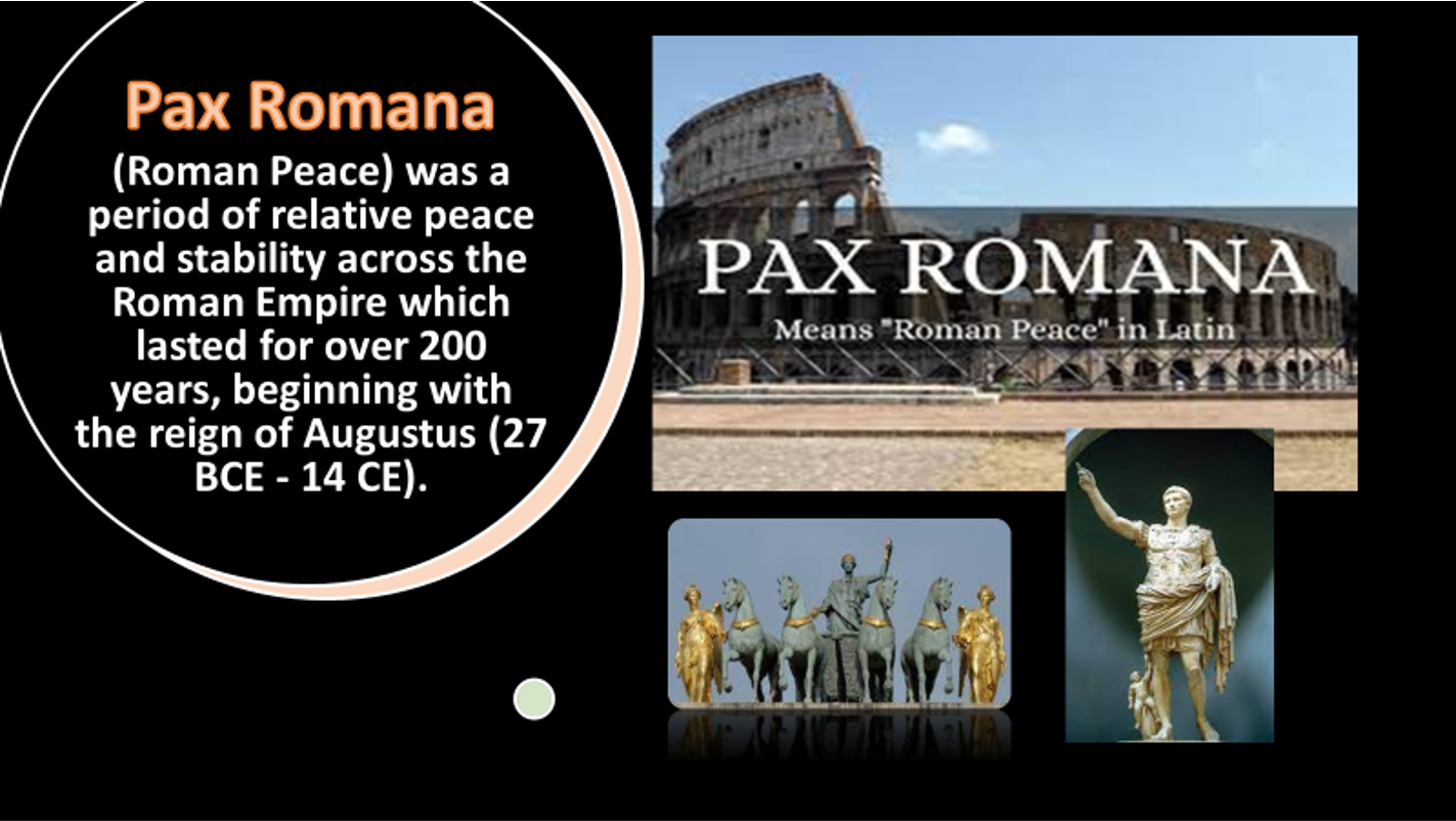 <p>Pax Romana</p>