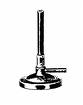 <table style="min-width: 25px"><colgroup><col style="min-width: 25px"></colgroup><tbody><tr><td colspan="1" rowspan="1" style="width:236.8pt;border:solid windowtext 1.0pt;mso-border-alt:
  solid windowtext .5pt;padding:0in 5.4pt 0in 5.4pt"><p class="MsoNormal">A metal heating device connected to a gas outlet with rubber tubing; used to heat chemicals in beakers or test tubes; has adjustable air-hole allowing some control of temperature</p></td></tr></tbody></table><p></p>