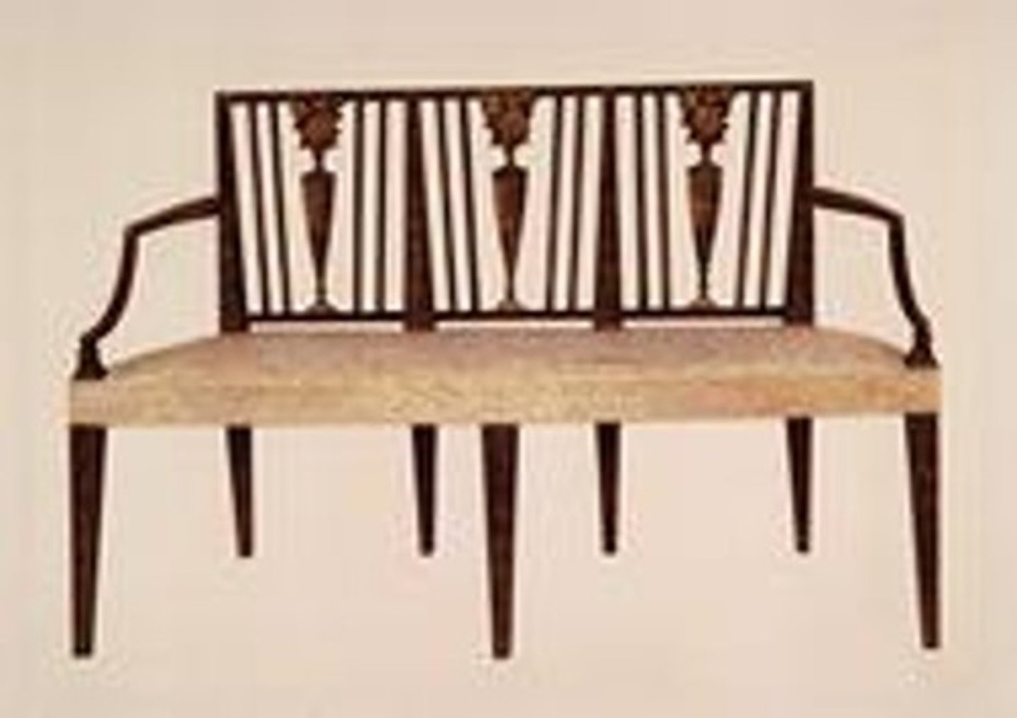 <p>swags</p><p>straight</p><p>spade foot</p><p>tapered leg</p><p>thimble foot</p><p>3 vertical sections</p>