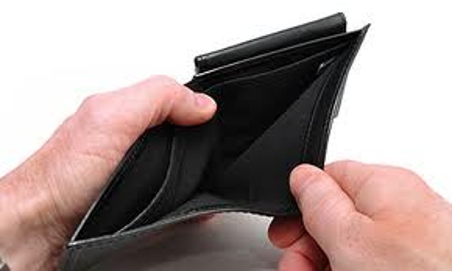 <p>When a business, or person, is unable to pay her or his debts.</p>