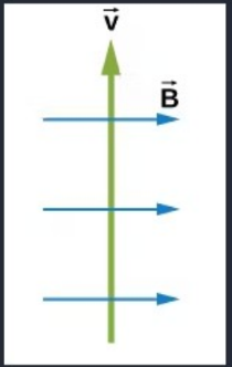 <p>In what direction is the magnetic force on the moving positively charged particle?</p><p>Toward the Top of the Screen</p><p>Toward the Bottom of the Screen</p><p>To the Left</p><p>To the Right</p><p>Into the Screen</p><p>Out of the Screen</p>