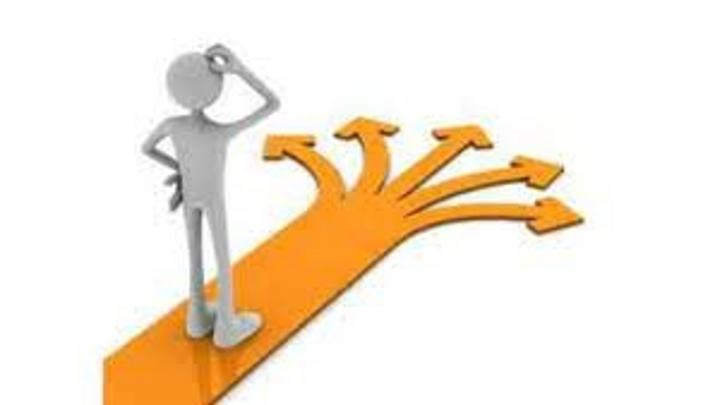 <p>Beslissingen die invloed hebben op wie je bent en hoe je jezelf ontwikkelt.</p>