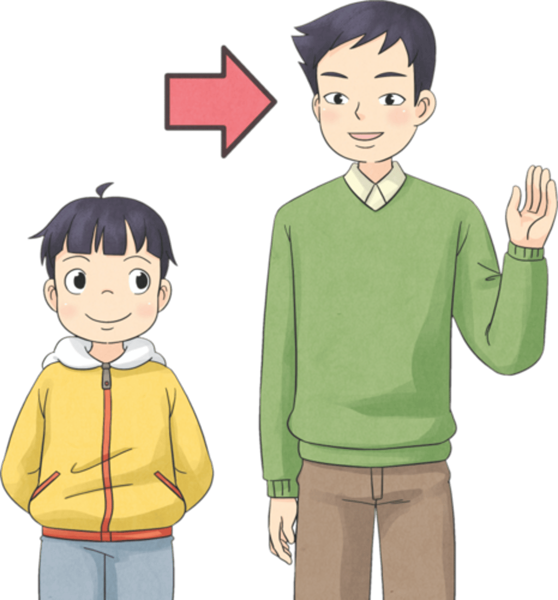 <p>a male's older brother</p>