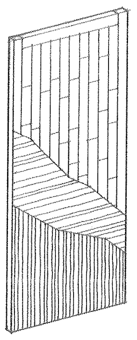<p><span>A wood flush door having a solid core of staved lumber, particleboard, or a mineral composition</span></p>