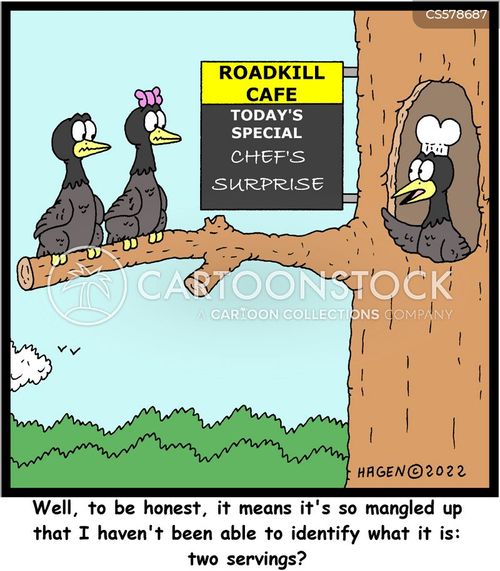 <p>(noun)</p><p>Rotting animal flesh.</p><p>Word Associations: Vulture and Roadkill</p>