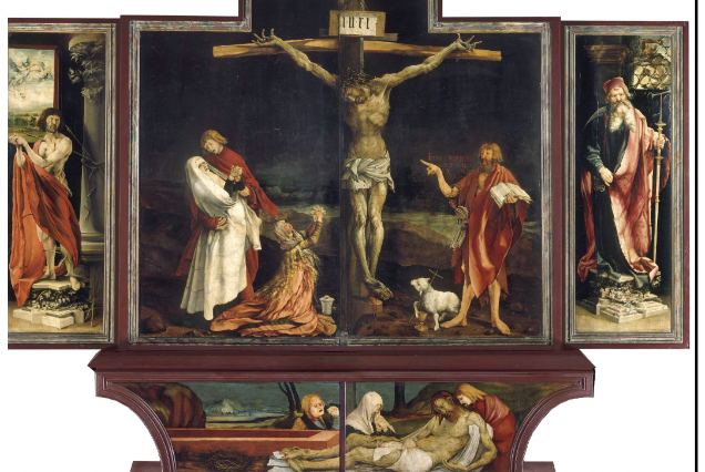 <p>Matthias Grünewald, Isenheim Altarpiece</p>