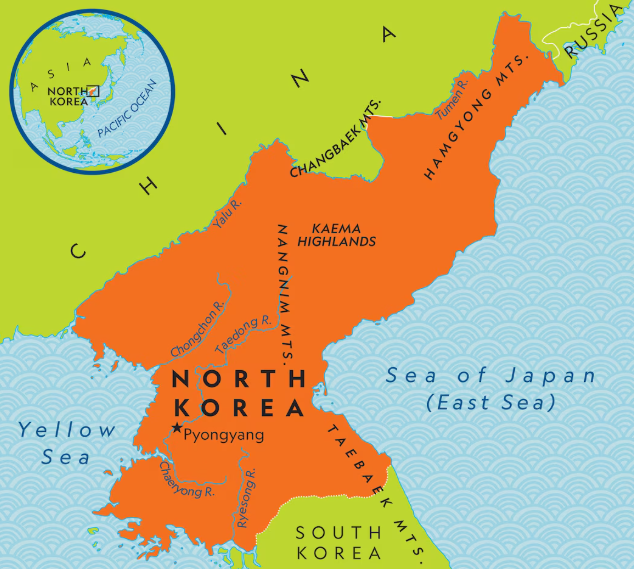 <p>East Asia; Communist dictatorship; Korean War (1950-1953)</p>