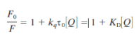 Stern-Volmer Equation